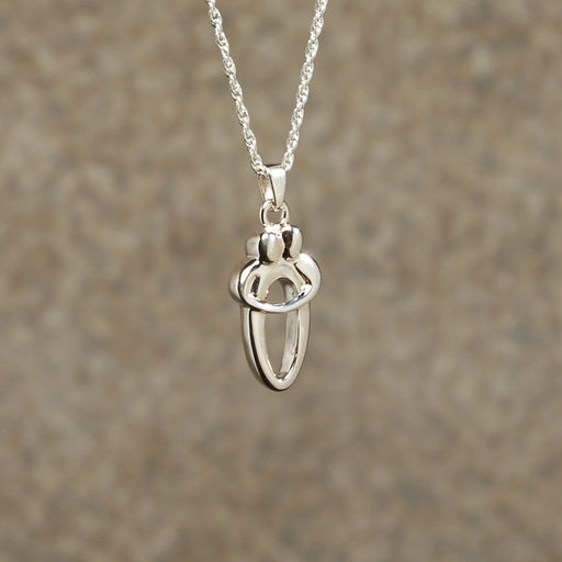 Loving Couple Pendant Cremation Jewelry-Jewelry-Infinity Urns-Afterlife Essentials