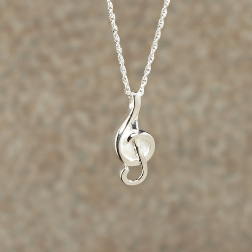 Music Note Pendant Cremation Jewelry-Jewelry-Infinity Urns-Afterlife Essentials