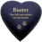 Brass Heart Blue Nightfall Dog Pet 53 cu in Cremation Urn-Cremation Urns-New Memorials-Afterlife Essentials