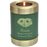 Candle Holder Series Round Sage Green Pet Nose Print 20 cu in Cremation Urn-Cremation Urns-New Memorials-Afterlife Essentials