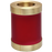 Candle Holder Series Round Scarlet Brass Dog 20 cu in Cremation Urn-Cremation Urns-New Memorials-Afterlife Essentials