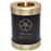 Candle Holder Series Round Espresso Baby 20 cu in Cremation Urn-Cremation Urns-New Memorials-Afterlife Essentials