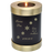 Candle Holder Series Round Espresso Dog in Cremation Urn-Cremation Urns-New Memorials-Afterlife Essentials