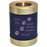 Candle Holder Series Round Blue Nightfall Dog 20 cu in Cremation Urn-Cremation Urns-New Memorials-Afterlife Essentials