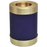 Candle Holder Series Round Blue Nightfall Cat 20 cu in Cremation Urn-Cremation Urns-New Memorials-Afterlife Essentials