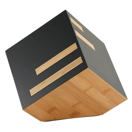 Icon Matte Black/Bamboo Cremation Urn-Cremation Urns-Terrybear-Afterlife Essentials