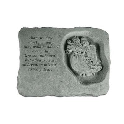 Those we love…w/angel Memorial Gift-Memorial Stone-Kay Berry-Afterlife Essentials