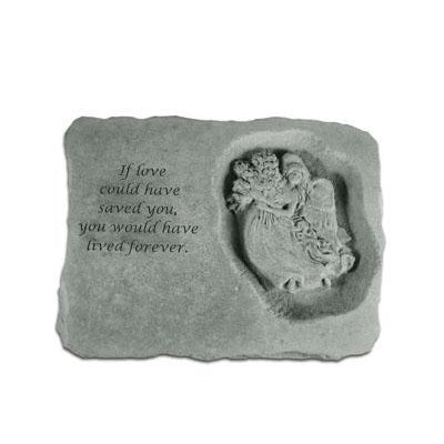 If love could… w/angel Memorial Gift-Memorial Stone-Kay Berry-Afterlife Essentials