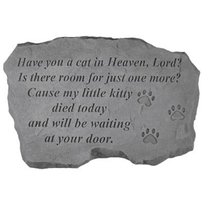 Have you a cat in Heaven… Memorial Gift-Memorial Stone-Kay Berry-Afterlife Essentials