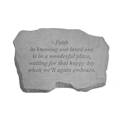 Faith is knowing… Memorial Gift-Memorial Stone-Kay Berry-Afterlife Essentials