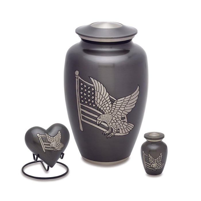 American Pride adult size urn 200 cu-Cremation Urns-Bogati-Afterlife Essentials