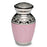 Elegant Cremation Urn with Enamel over Nickel Plated Brass in pink-Cremation Urns-Bogati-Afterlife Essentials