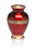 Vibrant Cherry Red Brass Adult 200 cu in Cremation Urn-Cremation Urns-Bogati-Afterlife Essentials