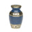 Classic Brass Cremation Urn in Blue with Brass Bands – KEEPSAKE-Cremation Urns-Bogati-Afterlife Essentials