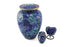 Elite Floral Blue 4 Keepsake Set with velvet bag Cremation Urn-Cremation Urns-Terrybear-Afterlife Essentials