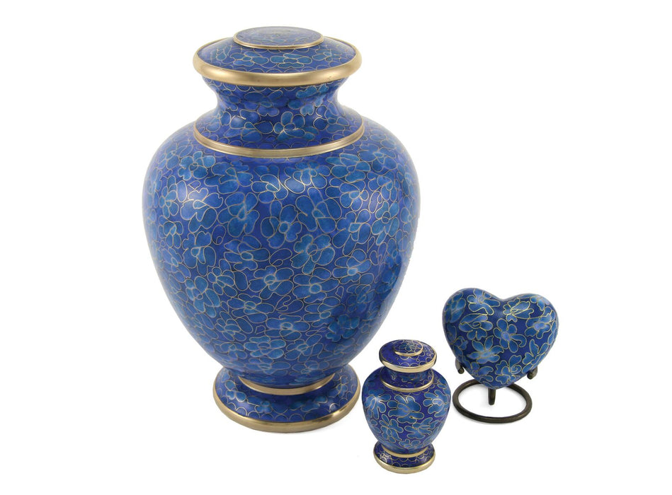 Essence Azure Large/Adult Cremation Urn-Cremation Urns-Terrybear-Afterlife Essentials