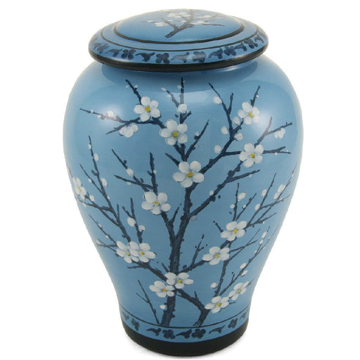 Floral Plum Blossom Large/Adult Cremation Urn-Cremation Urns-Terrybear-Afterlife Essentials