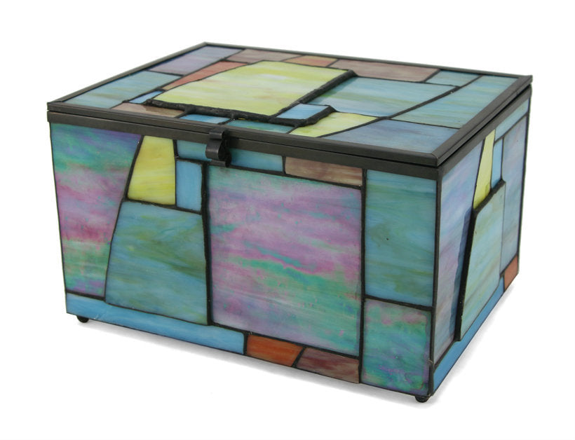 Paragon Geometric Memory Chest Cremation Urn-Cremation Urns-Terrybear-Afterlife Essentials