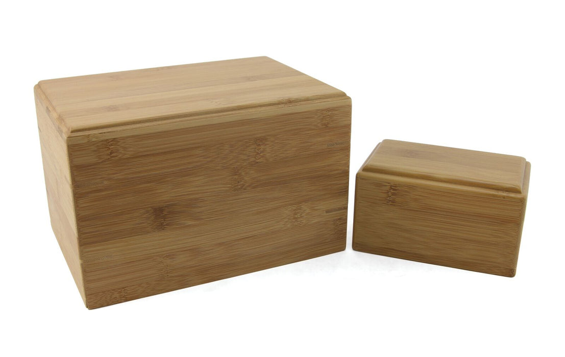 Bamboo Box Petite/Keepsake Cremation Urn-Cremation Urns-Terrybear-Afterlife Essentials
