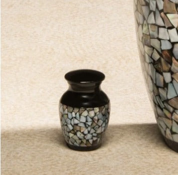 Luminescent Series Mosaic 2.8 cu in Cremation Urn-Cremation Urns-Infinity Urns-Afterlife Essentials