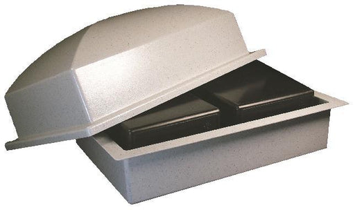 Burial Vault Single – White #600 – PACK OF 3-Cremation Urns-Bogati-Afterlife Essentials