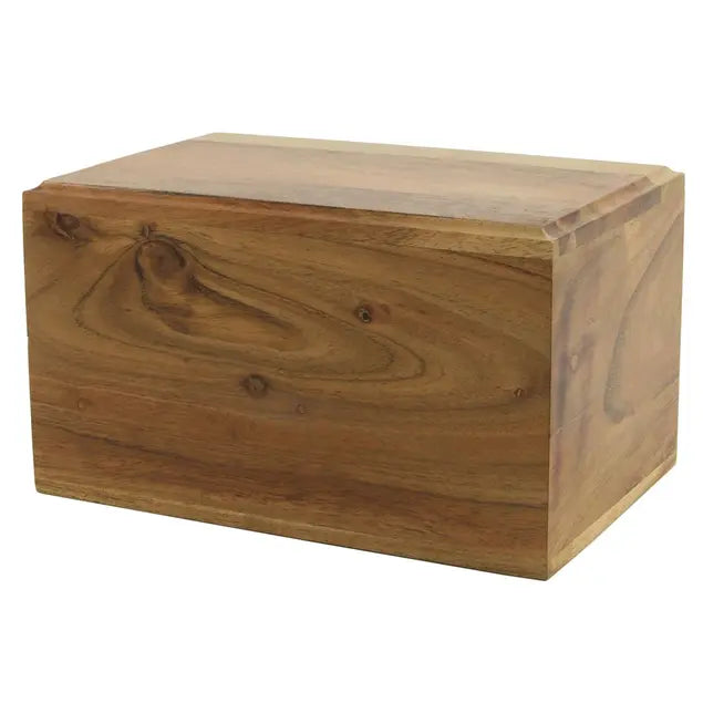Acacia Box Cremation Urn-Cremation Urns-Terrybear-Full - Case of 6-Afterlife Essentials