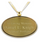 Golden Oval Urn Pendant-Jewelry-Terrybear-Afterlife Essentials