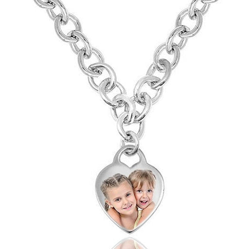 Sterling Silver Tiffany Style Heart Toggle Necklace Jewelry-Jewelry-Photograve-Afterlife Essentials