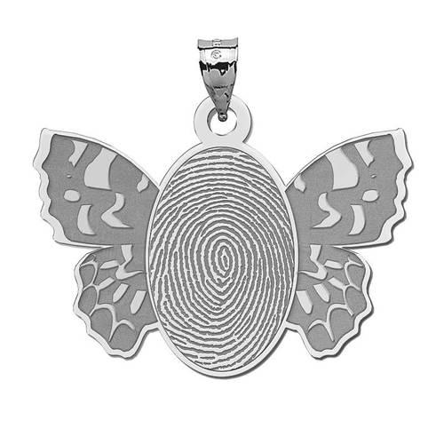 Custom Print Butterfly Medal Jewelry-Jewelry-Photograve-Afterlife Essentials