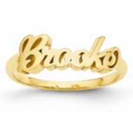 Personalized Woman's Script Name Ring Jewelry-Jewelry-Photograve-Afterlife Essentials