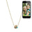 Petite Round Photo Engraved Necklace w/ 18" Chain Jewelry-Jewelry-Photograve-Afterlife Essentials