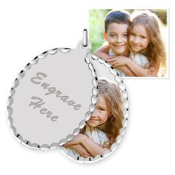 Sterling Silver Oval Swivel Photo Pendant Jewelry-Jewelry-Photograve-Afterlife Essentials