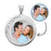 Custom Photo Engraved Round Charm or Pendant Jewelry-Jewelry-Photograve-Afterlife Essentials