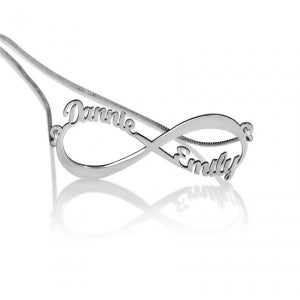 Personalized Infinity Name Necklace with Chain Jewelry-Jewelry-Photograve-Afterlife Essentials