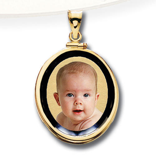Mother Of Pearl or Onyx Oval with Bezel Frame Jewelry-Jewelry-Photograve-Afterlife Essentials