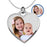 Stainless Steel Photo Engraved Heart Pendant with Chain Jewelry-Jewelry-Photograve-Afterlife Essentials