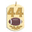 Personalized Football Number Dog Tag Color Pendant Jewelry-Jewelry-Photograve-Afterlife Essentials