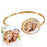 Oval Photo Engraved Bangle Bracelet Jewelry-Jewelry-Photograve-Afterlife Essentials