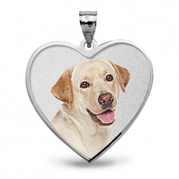 Heart with Border Photo Pendant Picture Charm Jewelry-Jewelry-Photograve-Afterlife Essentials