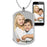 Stainless Steel Photo Dog Tag Photo Pendant with Chain Jewelry-Jewelry-Photograve-Afterlife Essentials