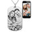 Stainless Steel Dog Tag Photo Pendant with Chain Jewelry-Jewelry-Photograve-Stainless Steel-1 1/4" X 2"-Afterlife Essentials