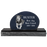 Pet Photo Laser Engraved Granite Headstone- Oblong-Headstones-New Memorials-Afterlife Essentials