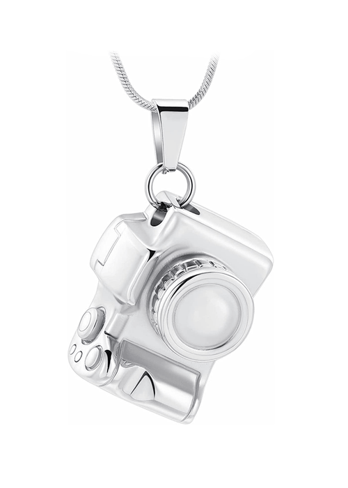 Camera – Pendant with Chain-Jewelry-Bogati-Silver-Afterlife Essentials