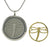 Round Pendant Dragonfly Necklace Cremation Jewelry (2 inserts)-Jewelry-Terrybear-Afterlife Essentials