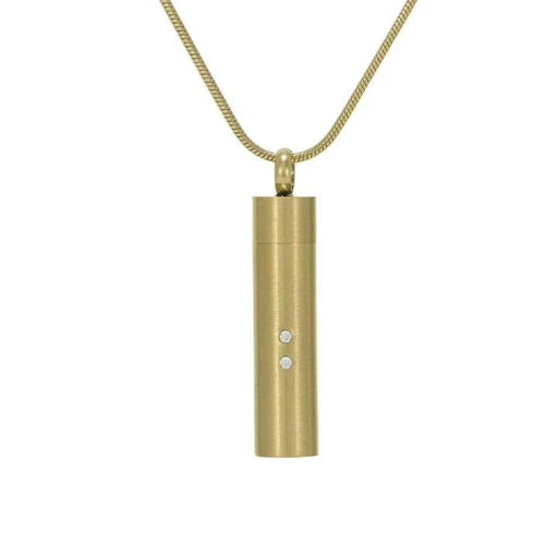 Companion Cylinder Necklace Cremation Jewelry-Jewelry-Terrybear-Bronze-Afterlife Essentials