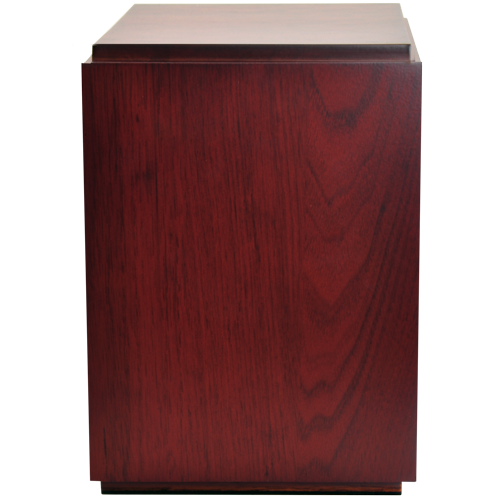 Classic Cherry Finish Wood With Engraved Dove 200 cu in Cremation Urn-Cremation Urns-New Memorials-Afterlife Essentials