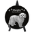 Pet Photo Engraved Black Marble Circle 6"-Memorial Stone-New Memorials-Afterlife Essentials