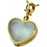 Victorian Glass Heart Locket (Not For Ashes) Cremation Jewelry-Jewelry-New Memorials-Afterlife Essentials