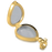Glass Teardrop Victorian Locket (Not For Ashes) Pet Cremation Jewelry-Jewelry-New Memorials-Afterlife Essentials