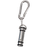 Stainless Steel Striped Cylinder W/ Crystal Keychain-Jewelry-New Memorials-Afterlife Essentials
